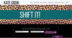 Desktop Screenshot of katecrow.com
