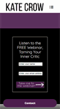 Mobile Screenshot of katecrow.com
